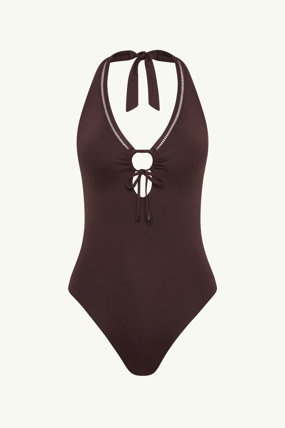 Essentials Edit Keyhole Halter One Piece / Sea Level