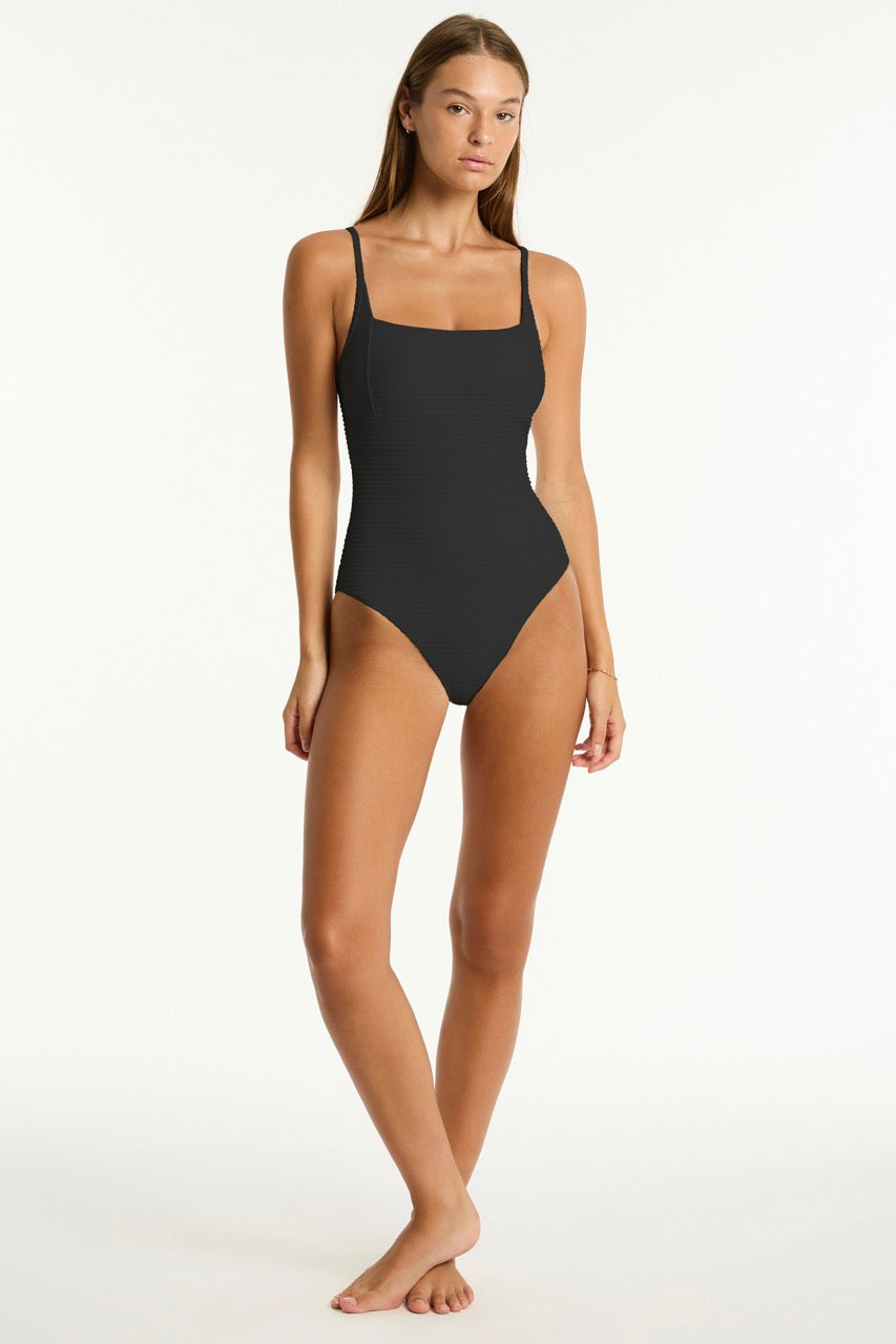 Spinnaker Square Neck One Piece / Sea Level
