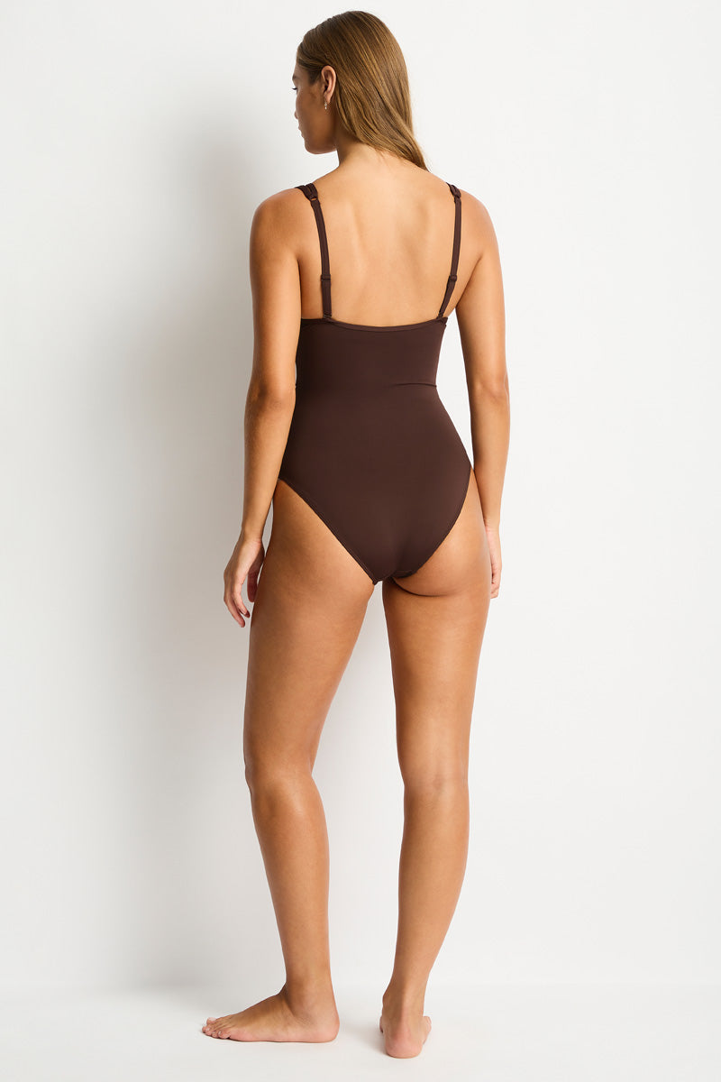 Essentials Edit Spliced One Piece / Sea Level