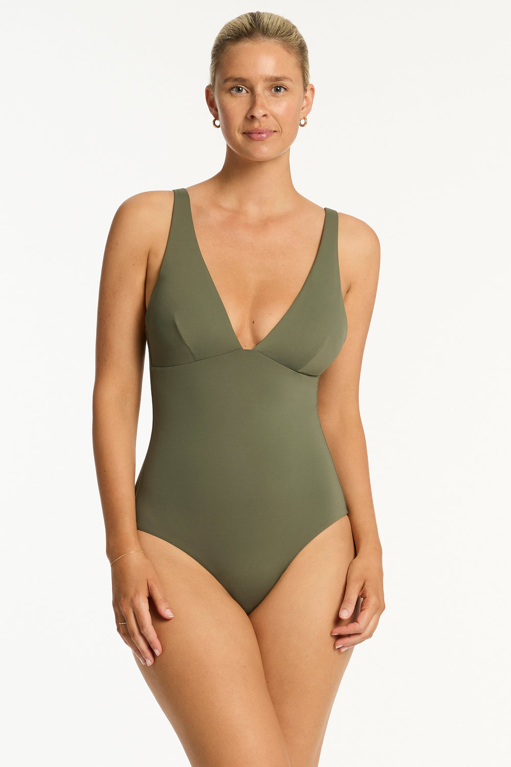 Eco Essentials Longline Tri One Piece / Sea Level