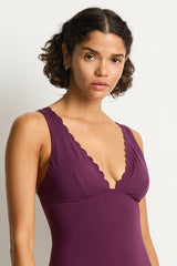 Scallop Longline Tri One Piece / Sea Level
