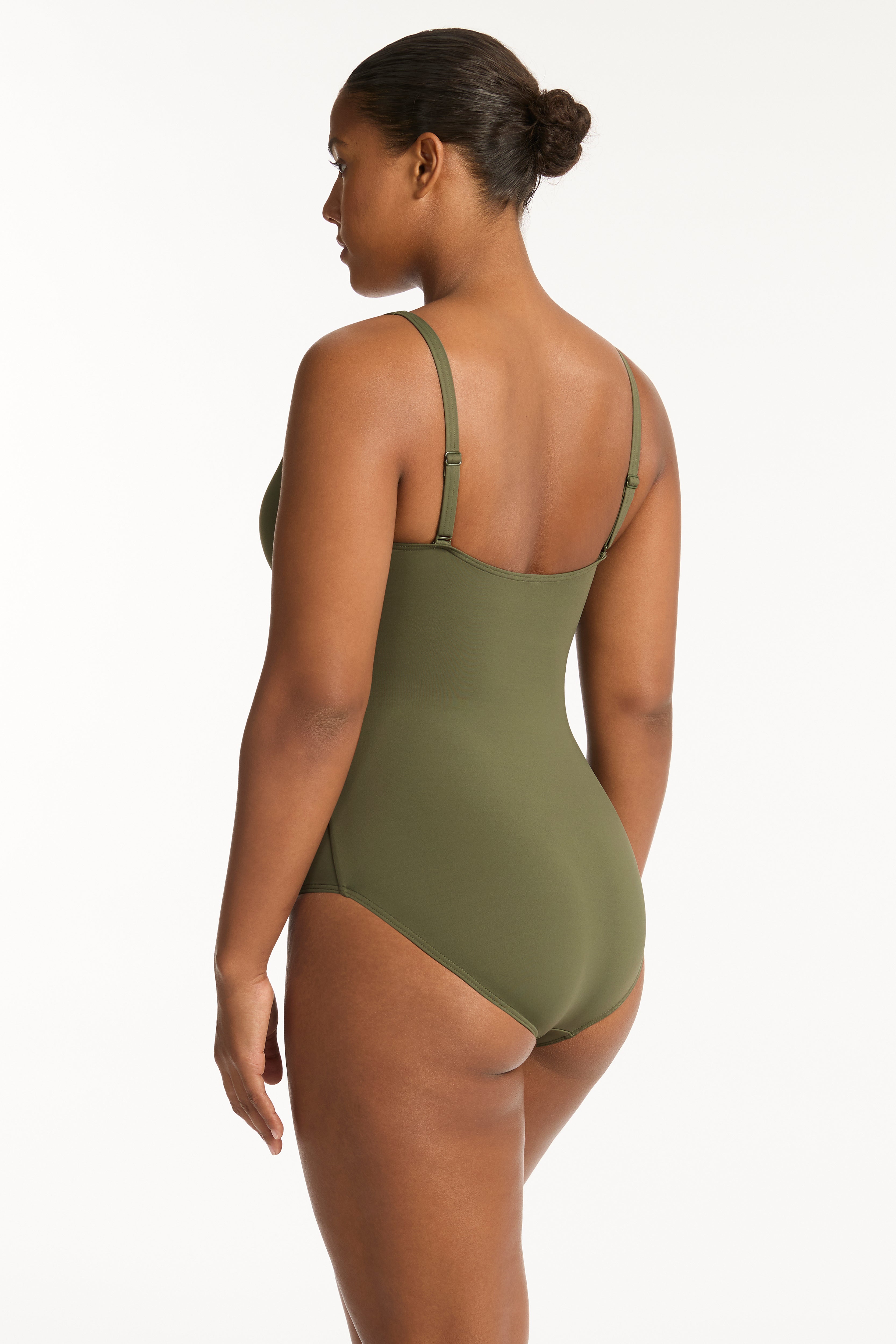 Eco Essentials Cross Front One Piece / Sea Level