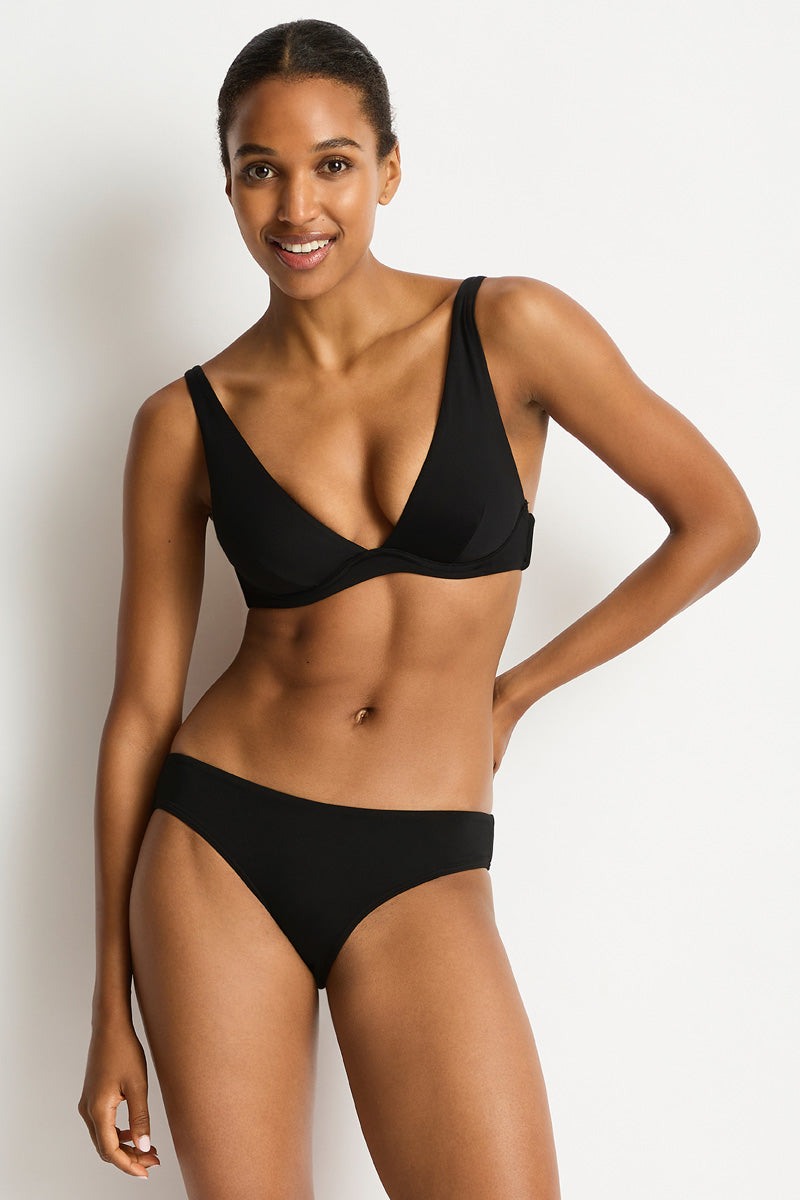 Eco Essentials Longline Underwire Bra / Sea Level