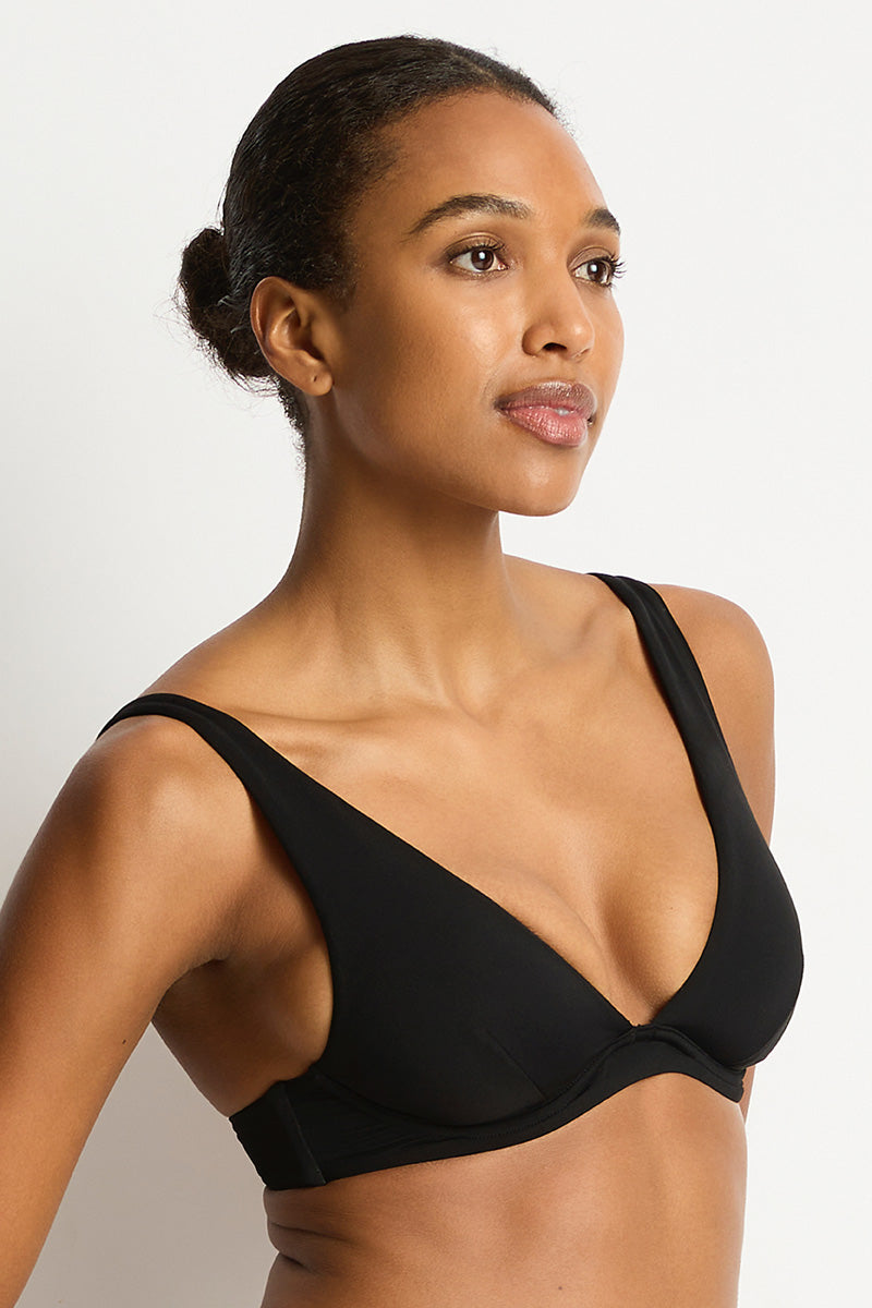 Eco Essentials Longline Underwire Bra / Sea Level
