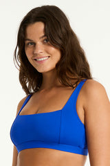 Eco Essentials Square Neck Bra / Sea Level