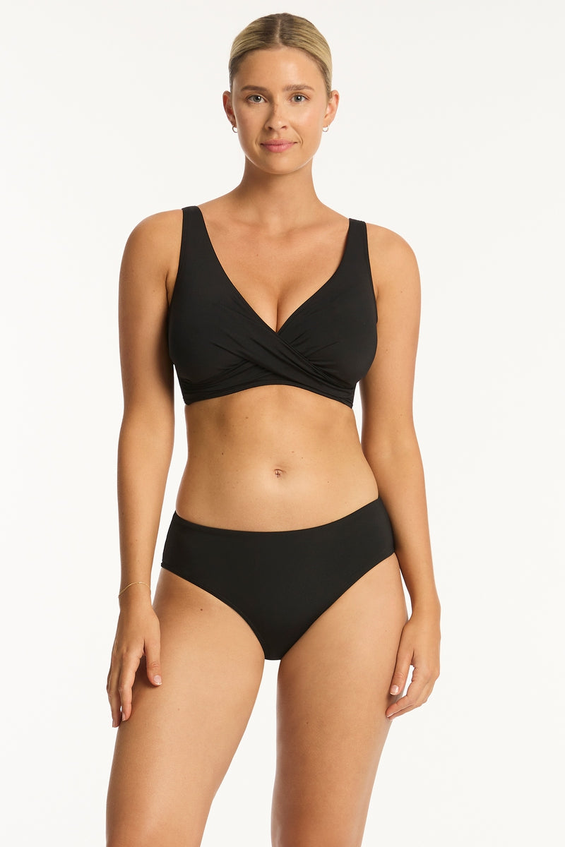 Eco Essentials G Cup Cross Front Bra / Sea Level