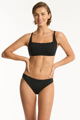 Scallop Square Neck Bralette / Sea Level