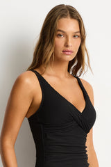 Spinnaker Cross Front Tankini / Sea Level