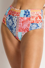 Coco Island High Waist Gathered Side Pant / Sea Level