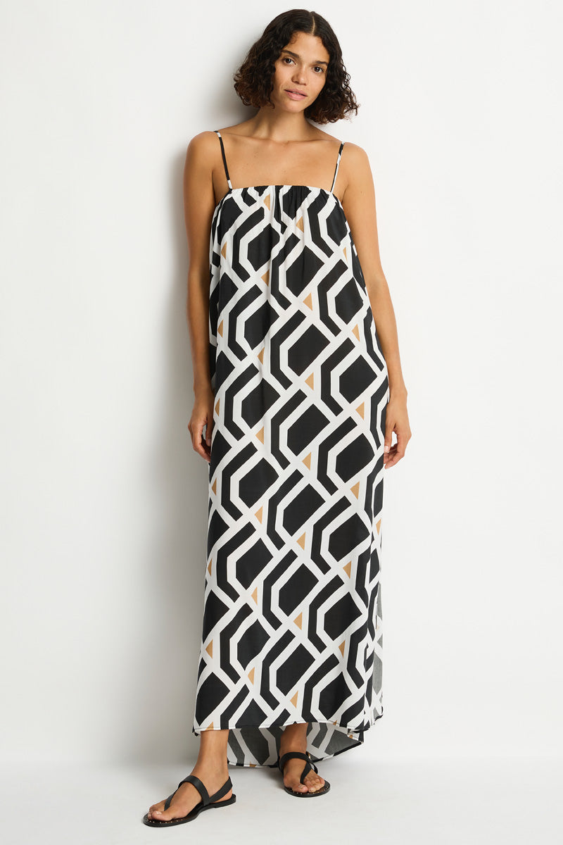 Costa Bandeau Maxi Dress / Sea Level