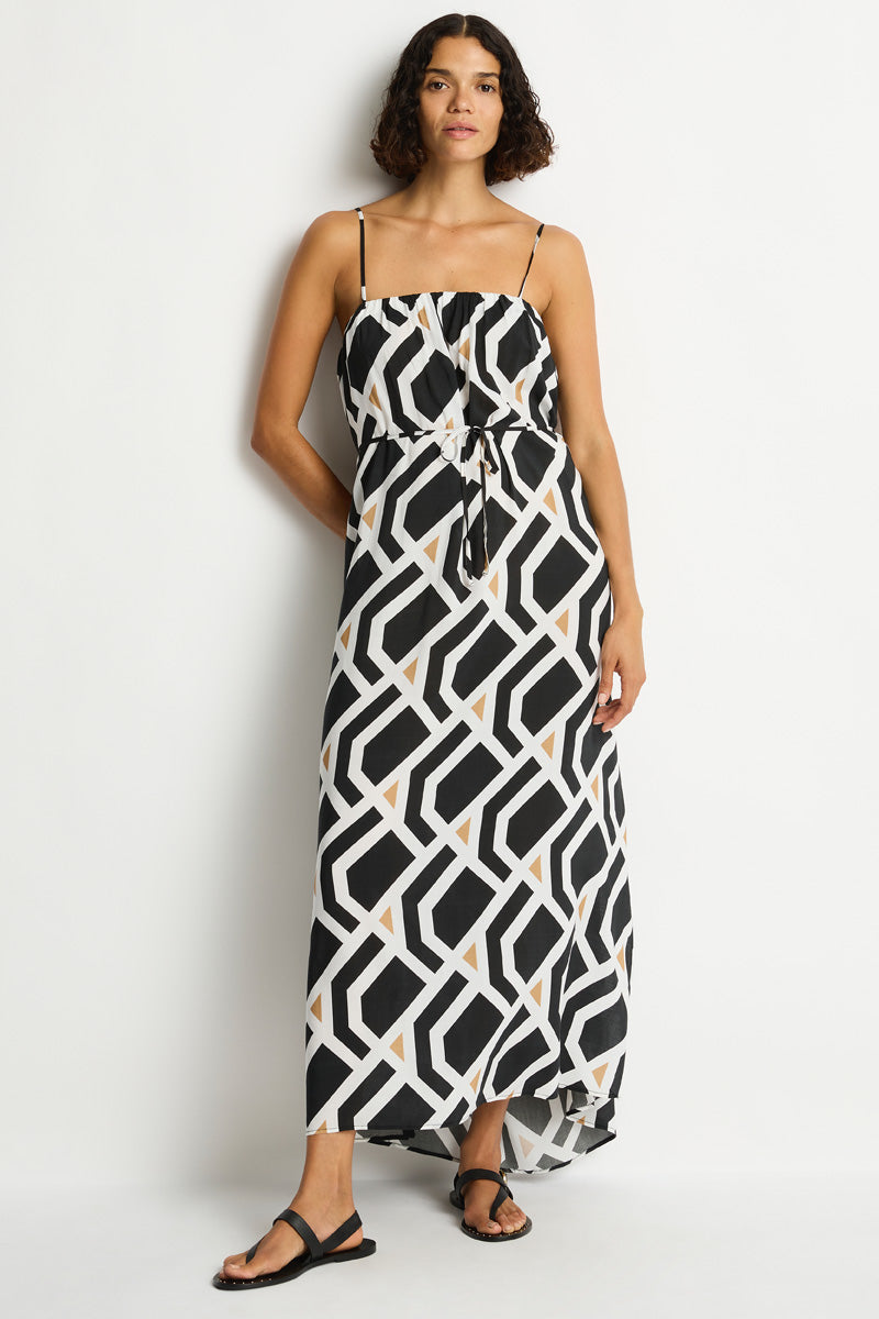 Costa Bandeau Maxi Dress / Sea Level