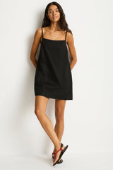 Shore Linen Shift Short Dress / Sea Level