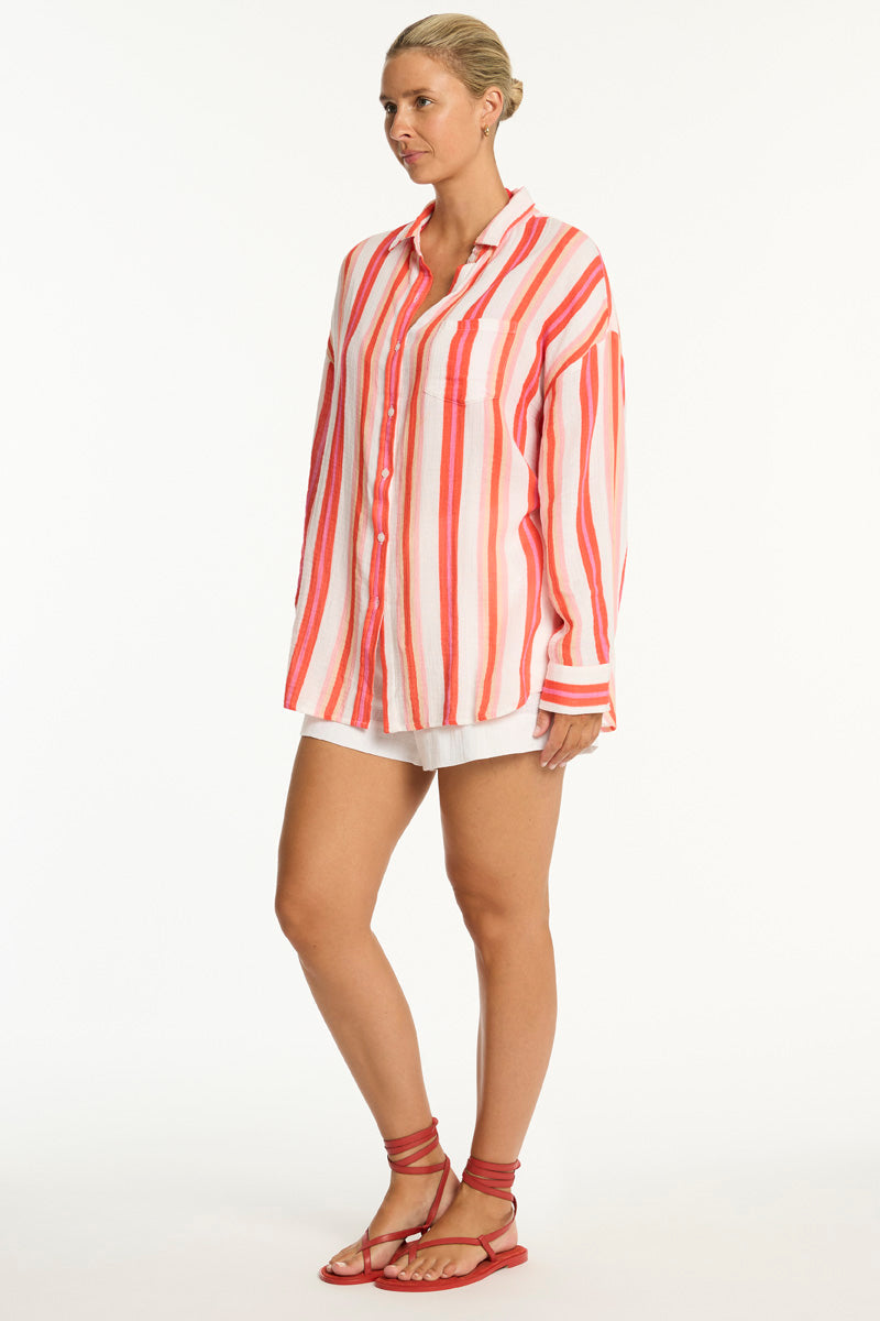 West Coast Beach Shirt / Sea Level