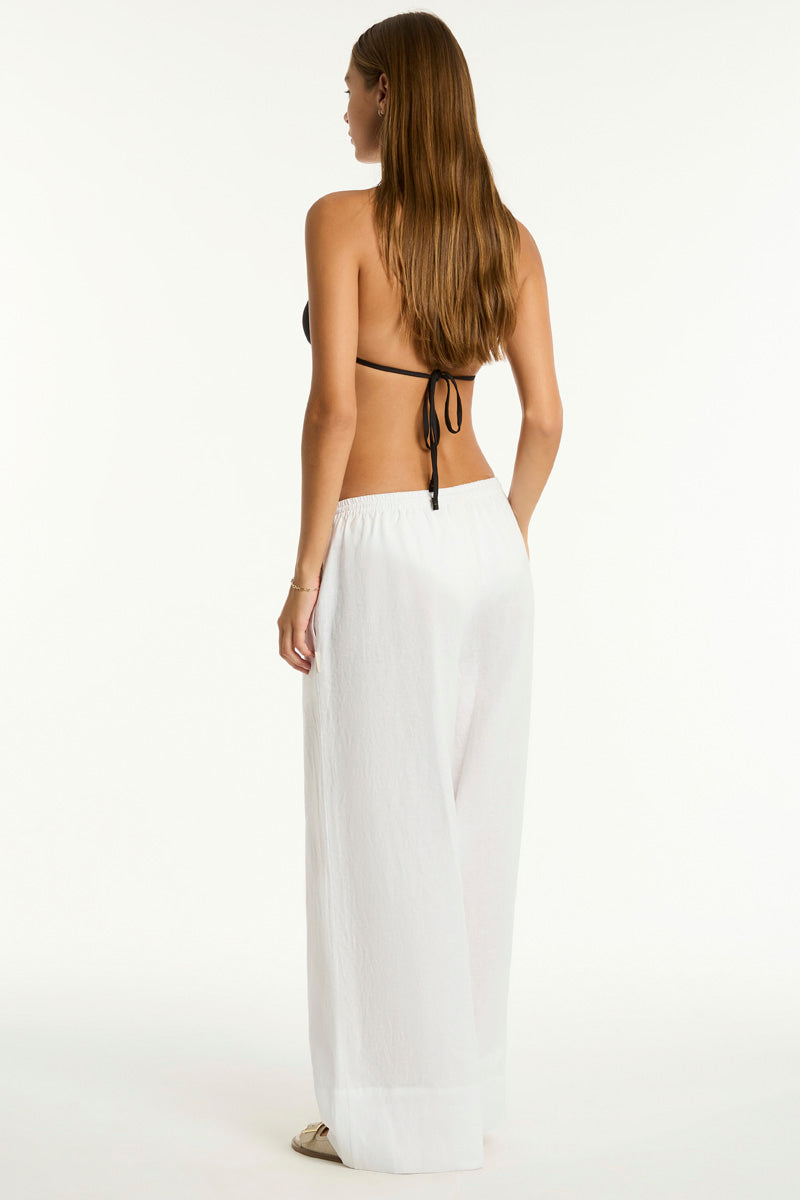 Tidal Linen Palazzo Pant / Sea Level