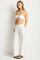 Shore Linen Palazzo Pant / Sea Level