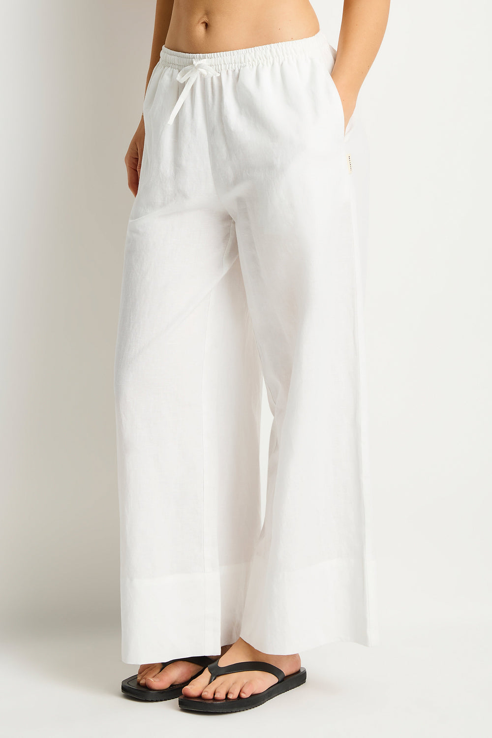 Shore Linen Palazzo Pant / Sea Level