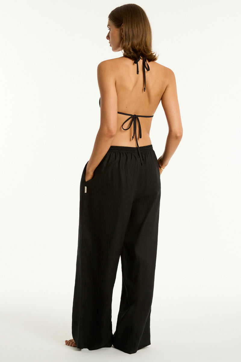 Tidal Linen Palazzo Pant / Sea Level