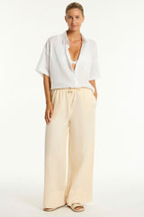 Tidal Linen Palazzo Pant / Sea Level