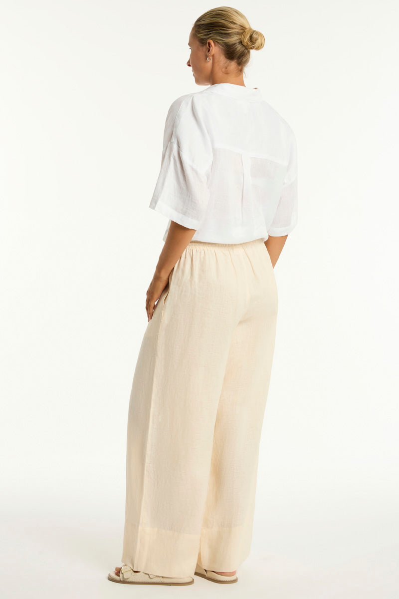 Tidal Linen Palazzo Pant / Sea Level