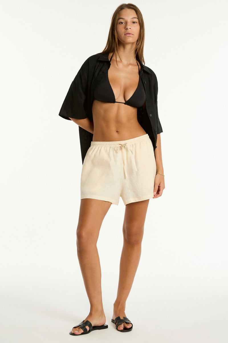 Tidal Linen Boxer Short / Sea Level