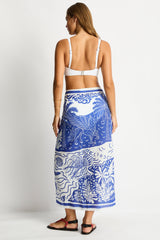Jungle Lino Long Sarong / Sea Level