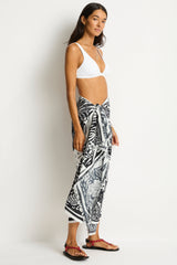 Jungle Lino Long Sarong / Sea Level