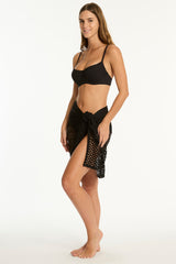 Castaway Mid Length Mesh Wrap / Sea Level