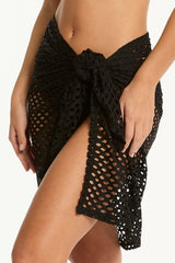 Castaway Mid Length Mesh Wrap / Sea Level