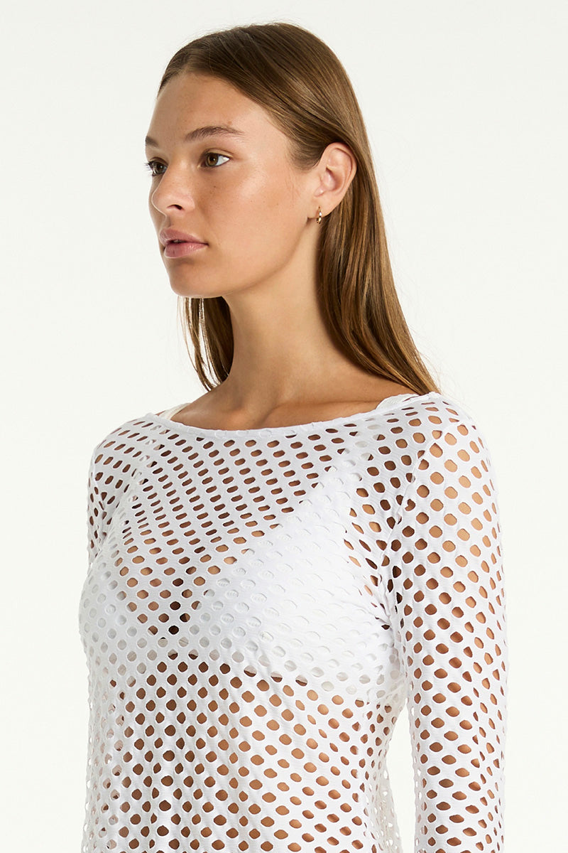 Castaway Mesh Cover Up / Sea Level