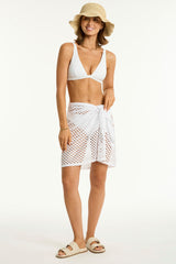 Castaway Mid Length Mesh Wrap / Sea Level