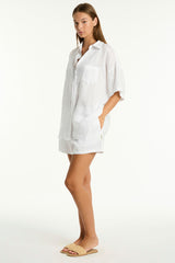 Resort Linen Aloha Shirt / Sea Level
