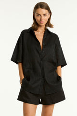 Resort Linen Aloha Shirt / Sea Level