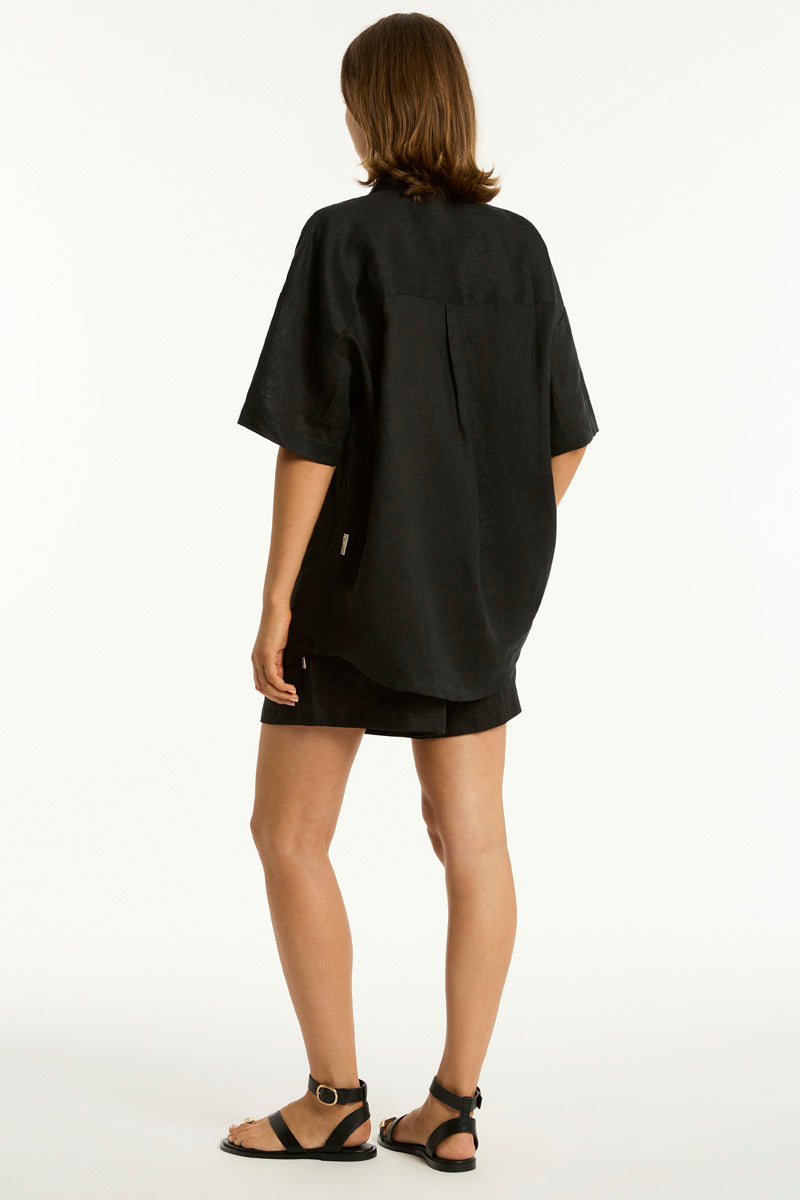Resort Linen Aloha Shirt / Sea Level