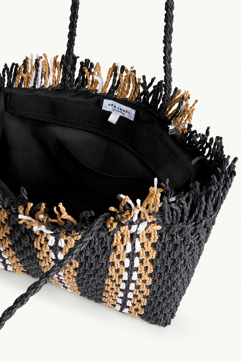 Straw Weave Beach Bag / Sea Level
