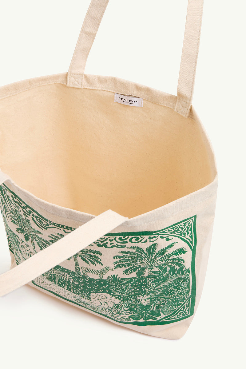 Jungle Beach Tote Bag / Sea Level