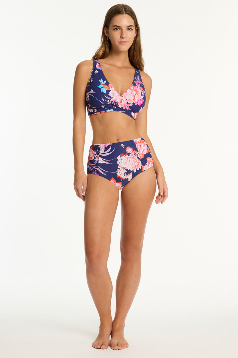 Indochine G Cup Cross Front Bra / Sea Level