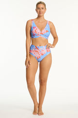 Indochine G Cup Cross Front Bra / Sea Level