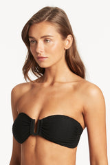 Honeycomb U Bar Bandeau / Sea Level