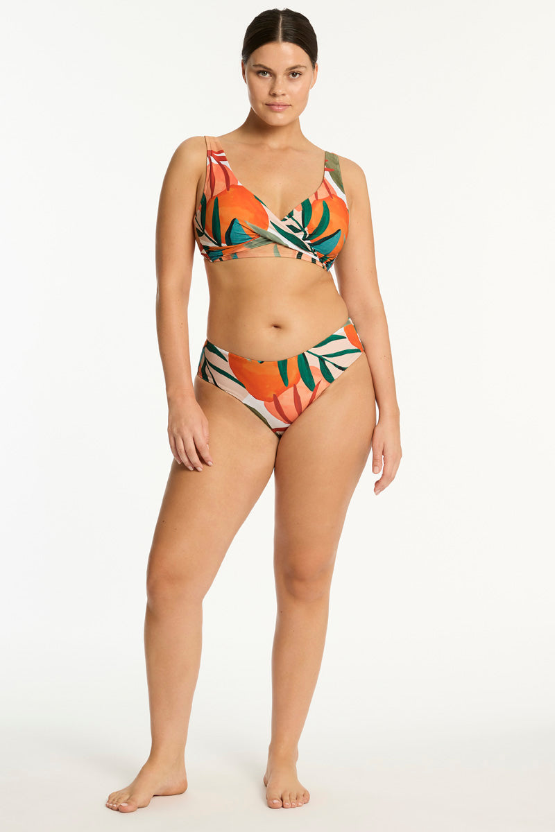 Tropaluxe Cross Front Multifit Bra / Sea Level
