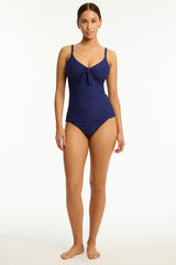 De Soleil Tie Front DD/E Tankini / Sea Level