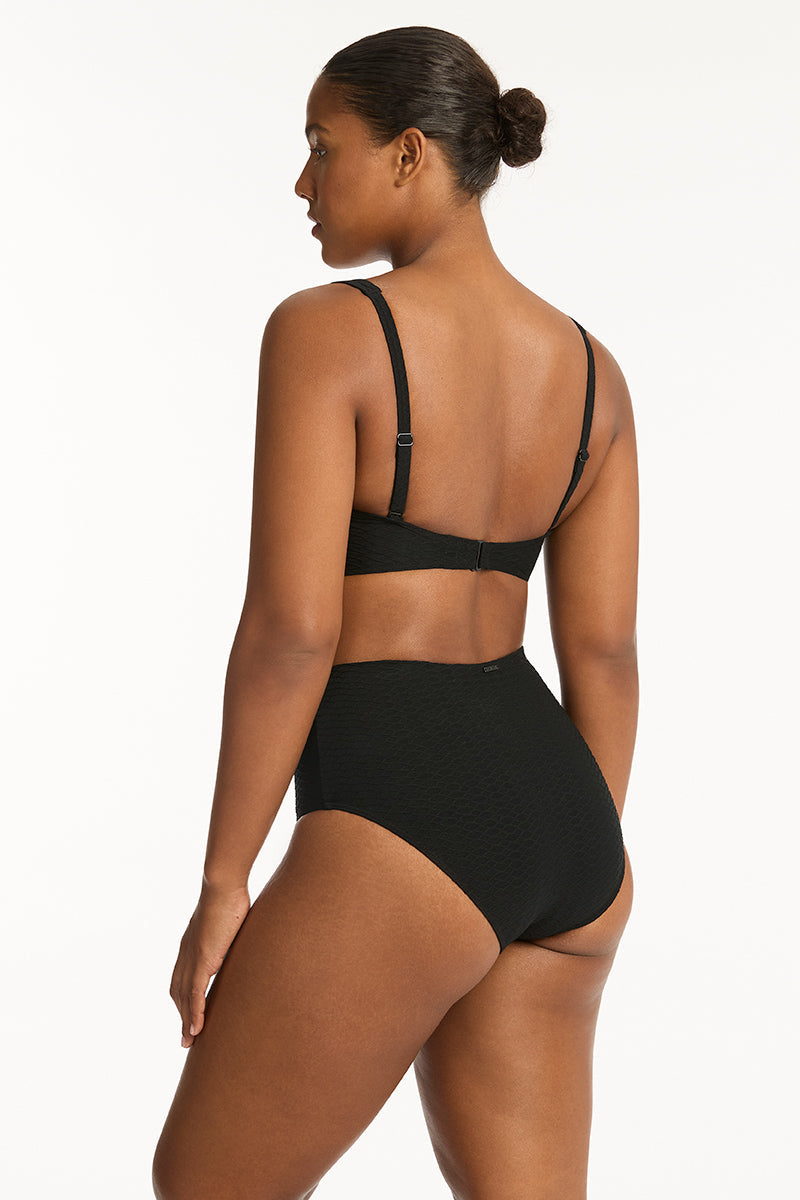Honeycomb High Waist Pant / Sea Level