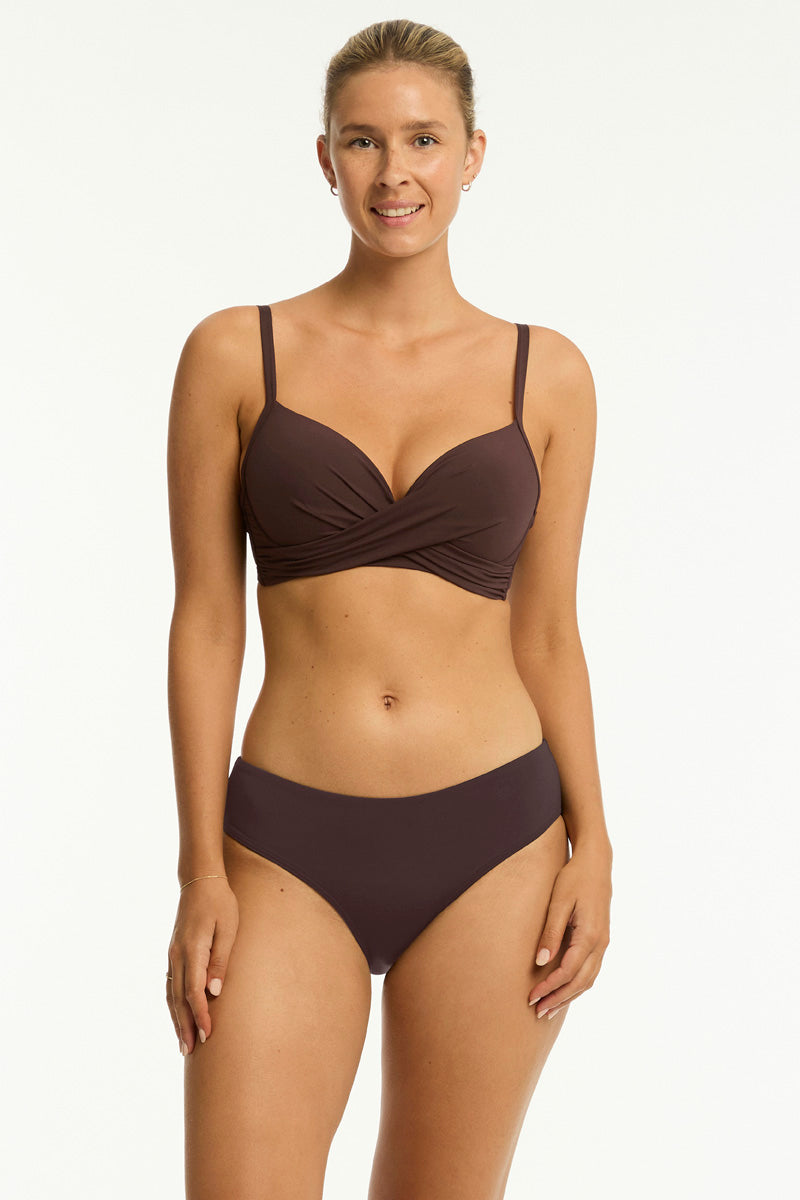 Essentials Edit Mid Bikini Pant / Sea Level