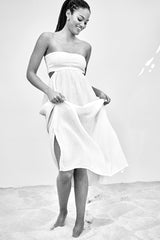Sunset Cutaway Bandeau Dress / Sea Level