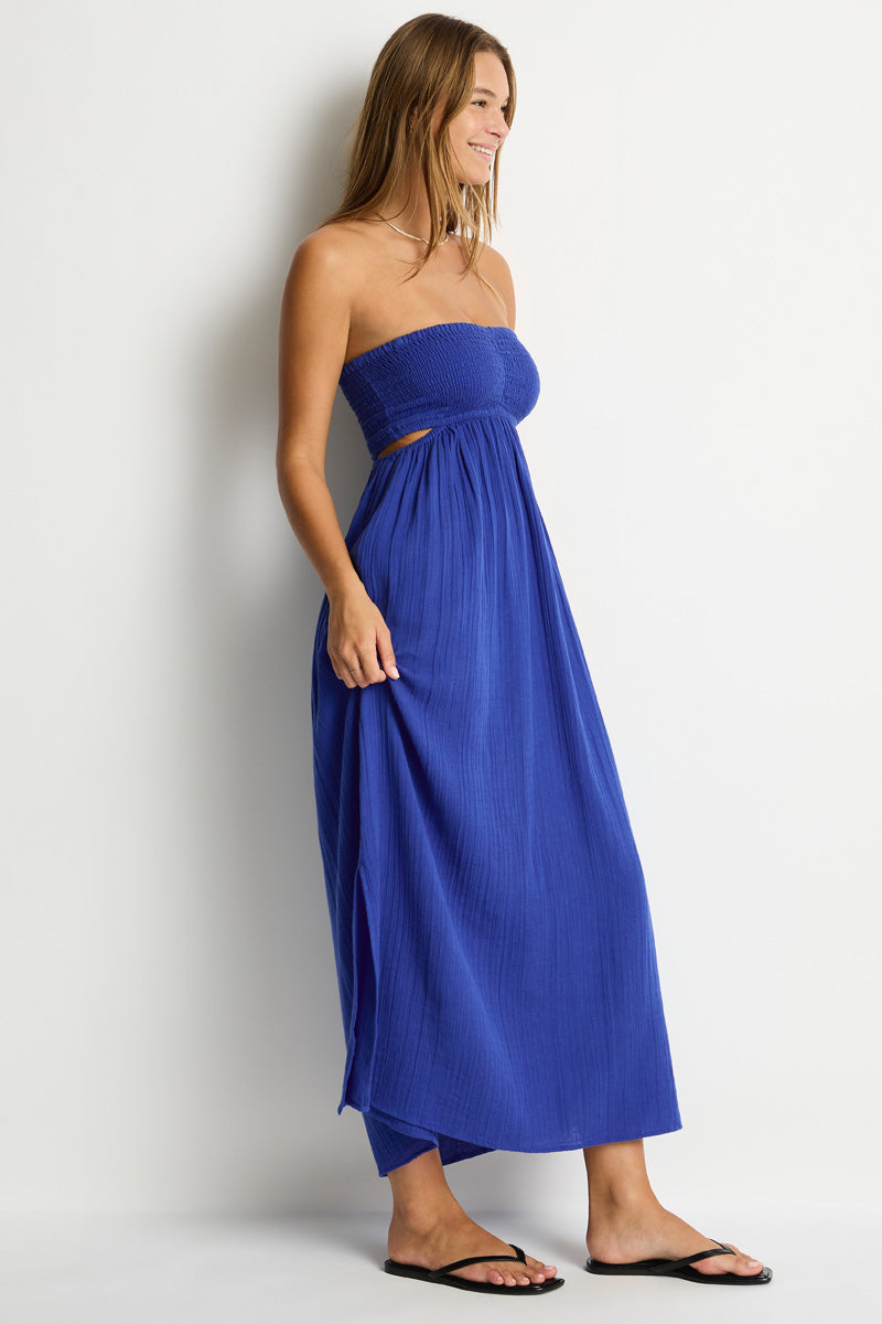 Sunset Cutaway Bandeau Dress / Sea Level