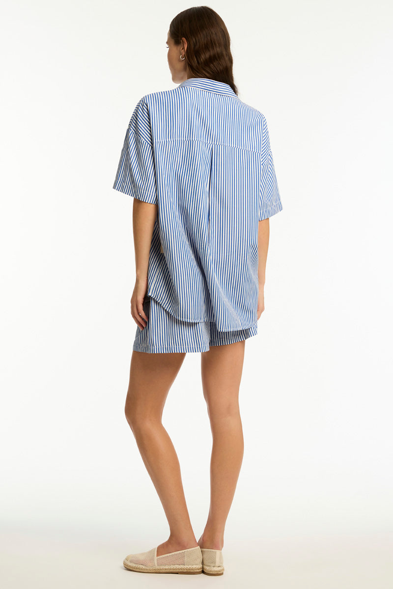 Boathouse Aloha Shirt / Sea Level