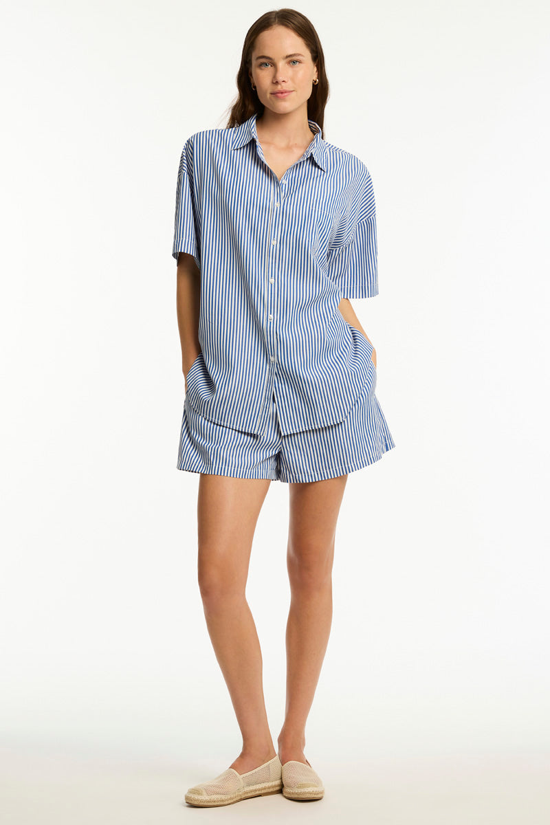 Boathouse Aloha Shirt / Sea Level