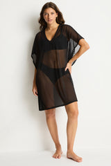 Eco Essentials Mesh Kaftan / Sea Level